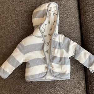BURTS BEES BABY REVERSIBLE JACKET